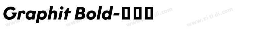 Graphit Bold字体转换 Graphit Bold字体转换